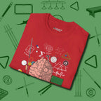 It Worked In My Head T-Shirt, folded view, in Red as serious as your stroke