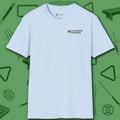 Lady Shooter Majesty T-Shirt, in Light Blue color, billiards shirt, front view