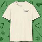 Lady Shooter Majesty T-Shirt, in Natural color, billiards shirt, front view