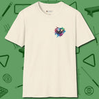 Lady Shooter Majesty T-Shirt, front view, in Natural clean position play