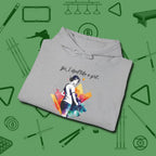 Like A Girl Hoodie, folded view, in Sport Grey for players who live the game