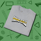 Nine Ball Letters T-Shirt, folded view, in Sport Grey it’s not a hobby — it’s a lifestyle