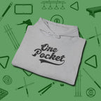 One Pocket Classic Hoodie, folded view, in Sport Grey a clean fit for the dirtiest safeties