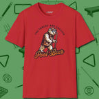 Bear T-Shirt, front view, in Red table-tested, street-approved style
