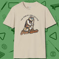 Bear T-Shirt, front view, in Sand smart enough for the felt and the street