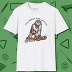 Bear T-Shirt, front view, in White from chalk to clutch, look the part