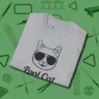Cat T-Shirt, folded view, in Sport Grey dress for the shot you want to take