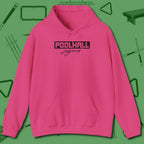 Hall Legend Hoodie, front view, in Heliconia for players who live the game