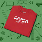 Hall Legend T-Shirt, folded view, in Red what champions wear between racks