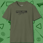 Hall Legend T-Shirt, front view, in Military Green because you don’t just play — you represent