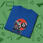 Hall Samurai T-Shirt, folded view, in Royal an extension of your pool persona