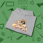 Poolhall Mama Hoodie, folded view, in Sport Grey make every shot — and outfit — count