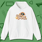 Poolhall Mama Hoodie, front view, in White make every shot — and outfit — count