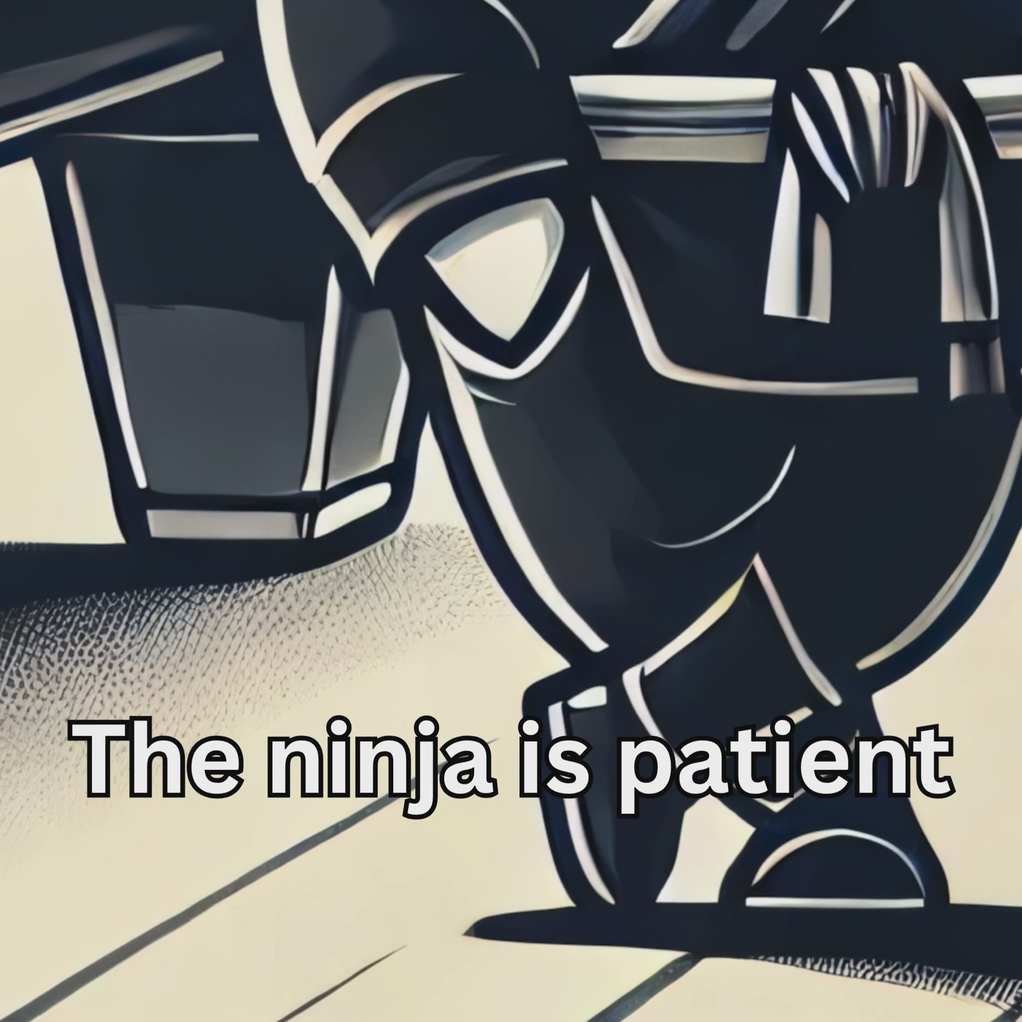 Irate Ninja Pool T-Shirt