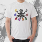 Stripe and Solids Octopus Billiards T-Shirt