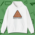 Rack O Lantern Hoodie, front view, in White for players who live the game
