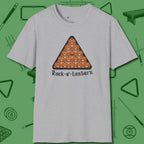 Rack-O'-Lantern T-Shirt, front view, in Sport Grey look good while calling your pocket