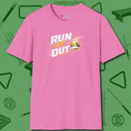 Run It Out 9-Ball T-Shirt, front view, in Azalea your secret weapon off the table