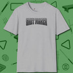 Shot Maker Billiards T-Shirt, front view, in Sport Grey what champions wear between racks