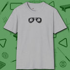 Smooth Shades T-Shirt, in Sport Grey color, billiards shirt, front view