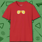 Smooth Shades T-Shirt, in Red color, billiards shirt, front view