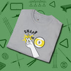 Snap The Nine T-Shirt, folded view, in Sport Grey attitude built for the long haul
