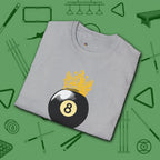 Table Royalty T-Shirt, in Sport Grey color, billiards shirt, folded view