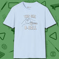 This Girl Loves T-Shirt, in Light Blue color, billiards shirt, front view